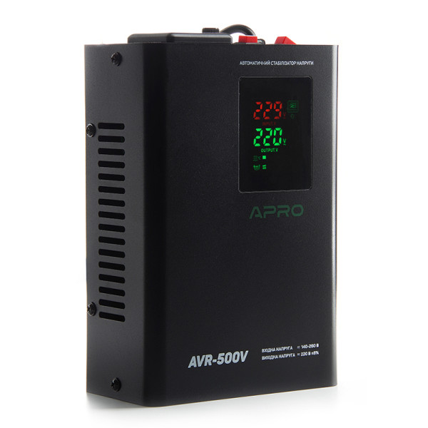 Стабілізатор напруги релейний APRO AVR-500V  (підвісний)