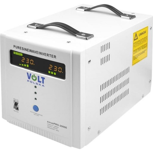 Перетворювач напруги  12-220  VOLT PRO- 2000 E