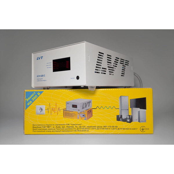 Стабілізатор LVT CH-600 С (семісторний)