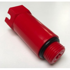 Заглушка ДОВГА PPR 1/2'' З (червона)