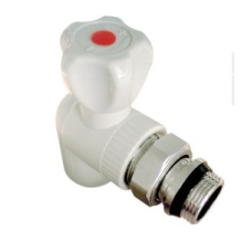 Кран радіаторний кутовий ZEGOR d20*1/2 "анти-витік"