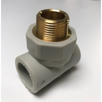 Трійник Pestan d25х3/4"(Зовнішня різьба)