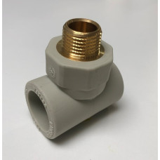 Трійник Pestan d25х1/2"(Зовнішня різьба)