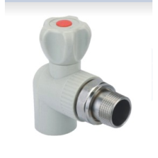 Кран радіаторний кутовий ZEGOR d25*3/4