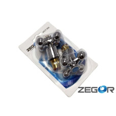 Кран букса Zegor з ручкою в блістері/пара WOT-856