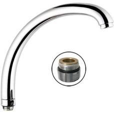 Гусак для кухонного змішувача YUB (зовнішня різьба) ZR WKC 049B-W/Білий