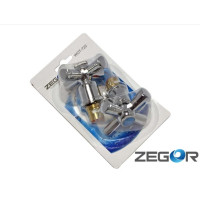 Кран букса Zegor з ручкою в блістері/пара WOT-722