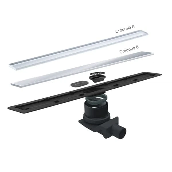 Душовий канал Confluo Primo Compact Line 45см