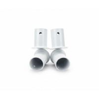 Комплект металевих кріплень білий  (WK,WG Haizung)