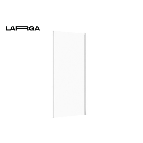 Стінка до розпашних дверей Cersanit Larga 90х195, профіль хром