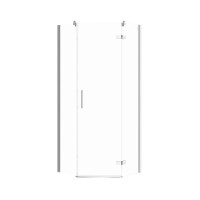 Душова штора п'ятикутна Cersanit Jota 80*80*195 прозоре скло 6мм / ПРАВА