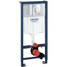 Інсталяційний модуль РАПІД SL для унітазу+кнопка кругла хромована