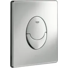 Пневматична кнопка до інсталяції кругла хромована