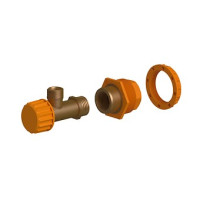 Запірний кутовий клапан для інсталяційної рами AQUA 5/7/9