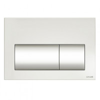 Механічна кнопка змиву Presto біла