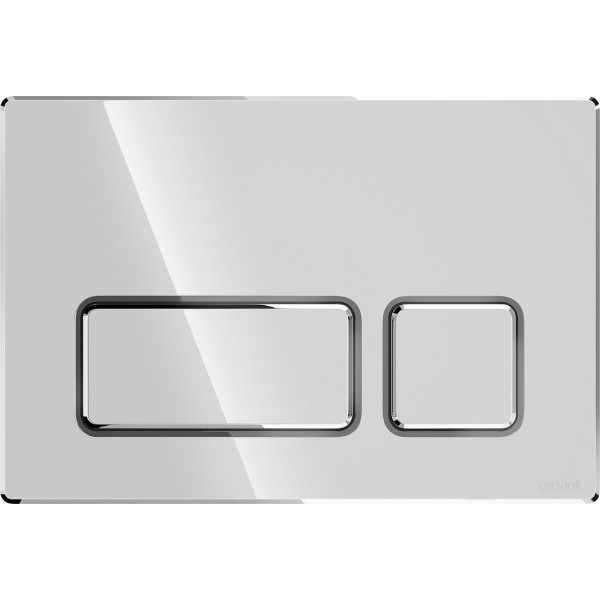 Механічна кнопка змиву Block глянцевий хром