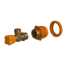 Кутовий клапан для інсталяції System Aqua 0/2/4