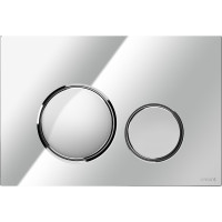 Механічна кнопка змиву Luna глянцевий хром