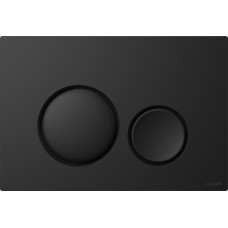 Механічна кнопка змиву Luna чорна матова