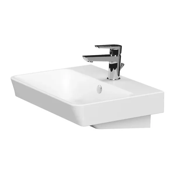 СЕТ В383 тумба LARA 50 з раковиною Mille Slim СІРА