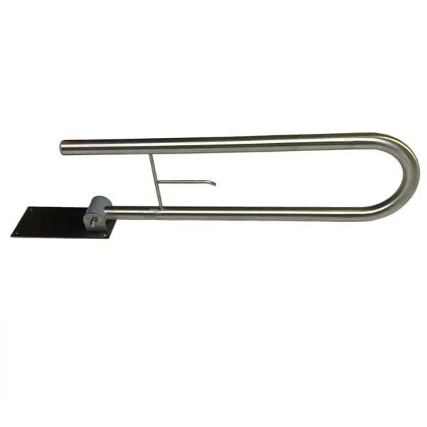 Поручень настінний для туалету 60 см, відкидний