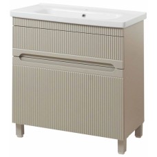 Тумба Aria 80 мокко матовий з умивальником FENOVA 80