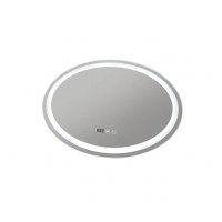 Дзеркало з LED touch control 60*80 см овальне горизонтальне