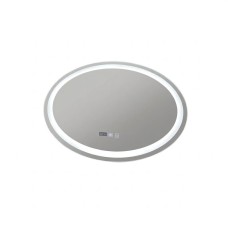 Дзеркало з LED touch control 60*80 см овальне горизонтальне