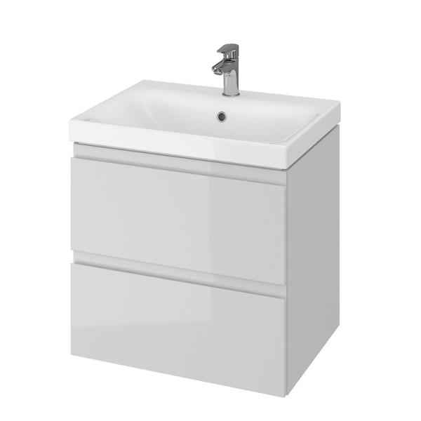 Шафка Moduo 60см під умивальник на стільницю СІРА