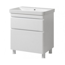 Тумба Vivace 80 білий глянець з умивальником Vivace