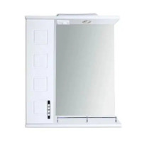 Дзеркало для ванної Корфу 31 65 см. з шафкою ЛІВЕ