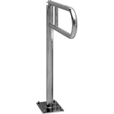 Поручень напольний для ванни/туалету 60 см, відкидний