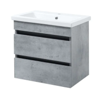 Тумба Мінімал Gray під ум.КОМО 80см. НАВІСНА