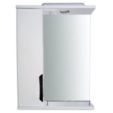 Дзеркало для ванної Гренада 31 50 см. з шафкою ЛІВЕ