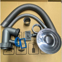 Сифон на мийку чорний