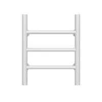 Рушникосушка Оріон 200*400 Deffi (Білий, ел. підкл.)