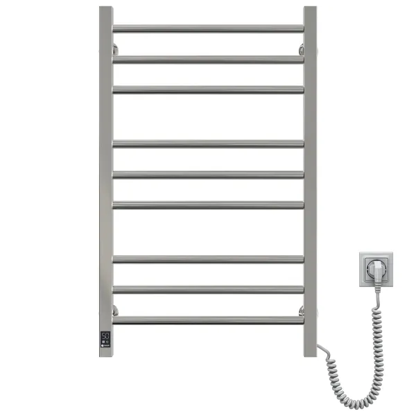 Рушникосушка Класік Квадро нержавіюча 500*800 Sensor (Права, 102Вт)Sensor