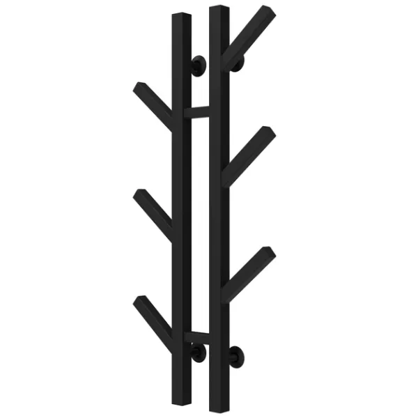 Рушникосушка Sacura 100х800 Deffi (Чорний, нижнє підкл.)