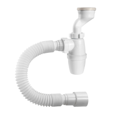 Сифон для пісуара Waterstal 11/4 з манжетом D=50,гнучкою трубою 40/50