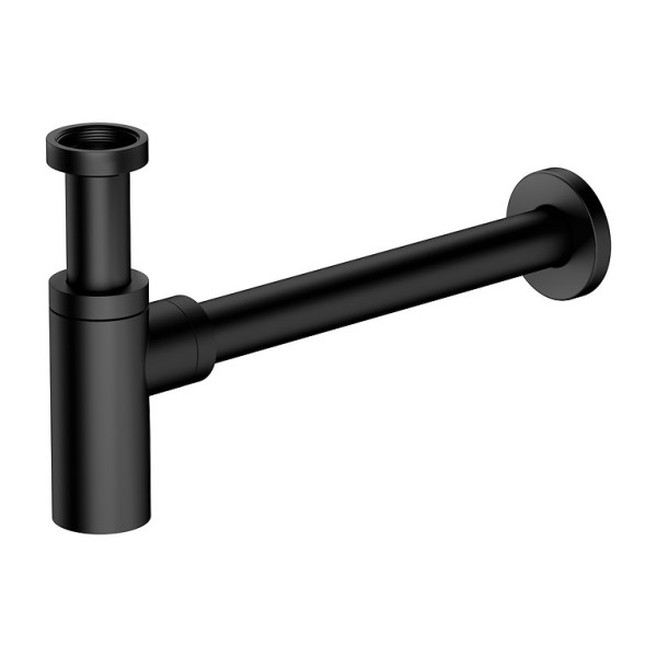 Сифон для умивальника Cersanit Oval Чорний