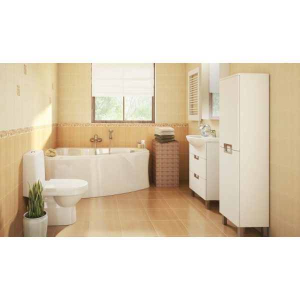 Акрилова ванна Sicilia 150х100 права+ніжки ТИП1