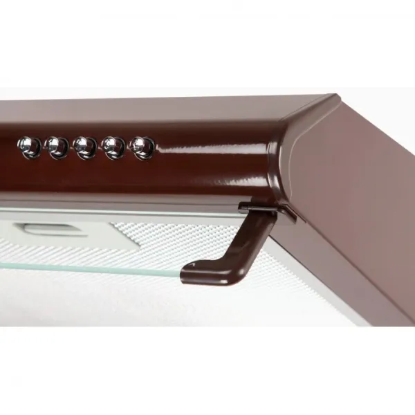 Витяжка кухонна ELEYUS BONA ІІ LED SMD 560 60 BR (коричнева, плоска)