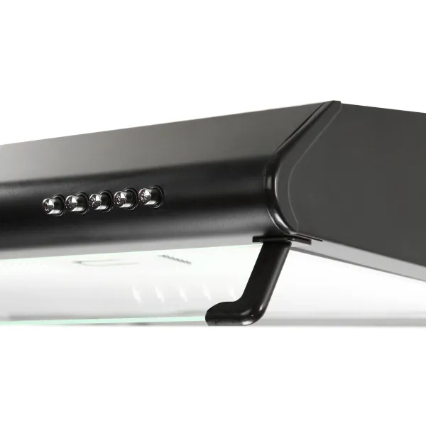 Витяжка кухонна ELEYUS BONA ІІ LED SMD 560 60 BL (чорна, плоска)