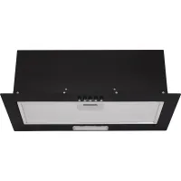 Витяжка кухонна JANTAR BILT 650 LED 52 BL (чорна, вбудована)