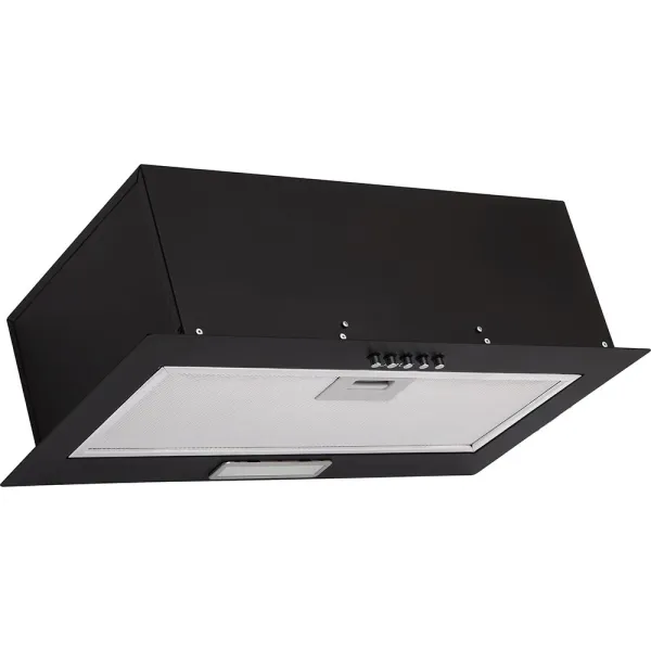 Витяжка кухонна JANTAR BILT 650 LED 52 BL (чорна, вбудована)