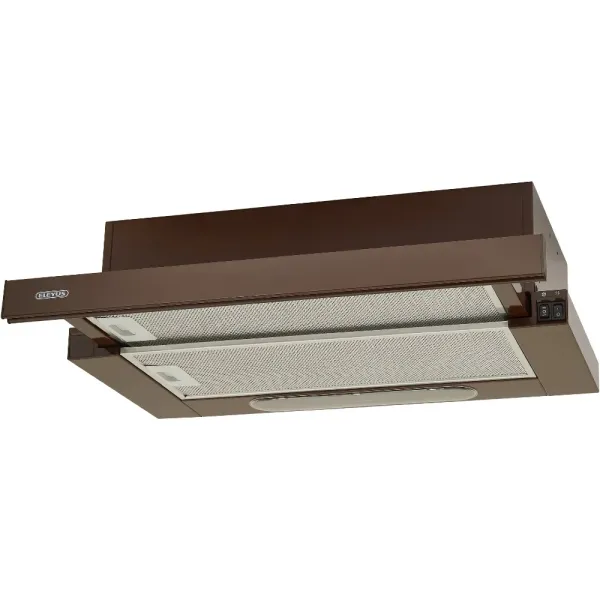 Витяжка кухонна ELEYUS BREEZE 470 50 BR (коричнева, телескопічна)