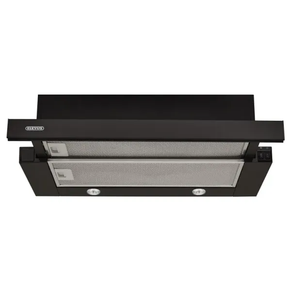 Витяжка кухонна ELEYUS BREEZE 700 60 BL (чорна, телескопічна)