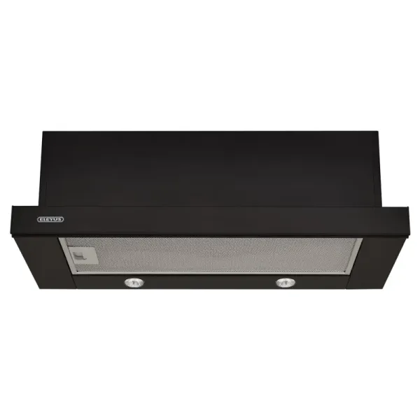 Витяжка кухонна ELEYUS BREEZE 700 60 BL (чорна, телескопічна)