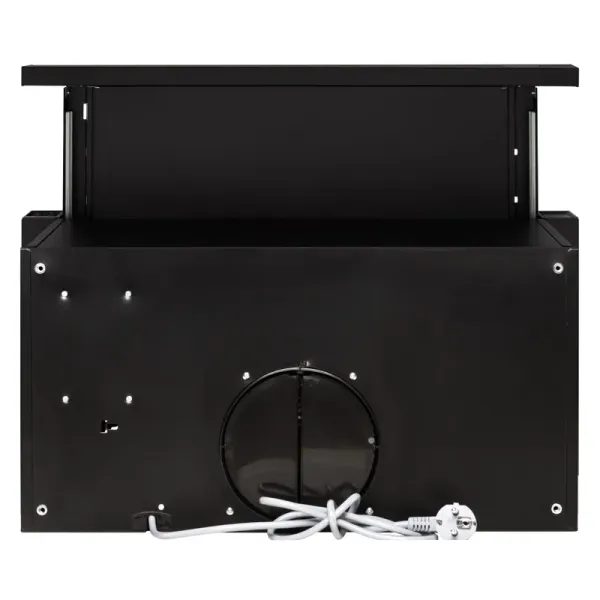 Витяжка кухонна ELEYUS BREEZE 700 60 BL (чорна, телескопічна)