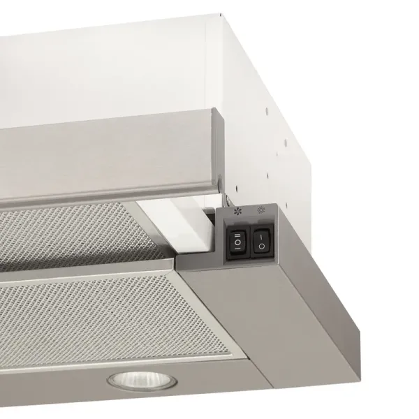 Витяжка кухонна ELEYUS BREEZE 700 60 IS (нержавійка, телескопічна)